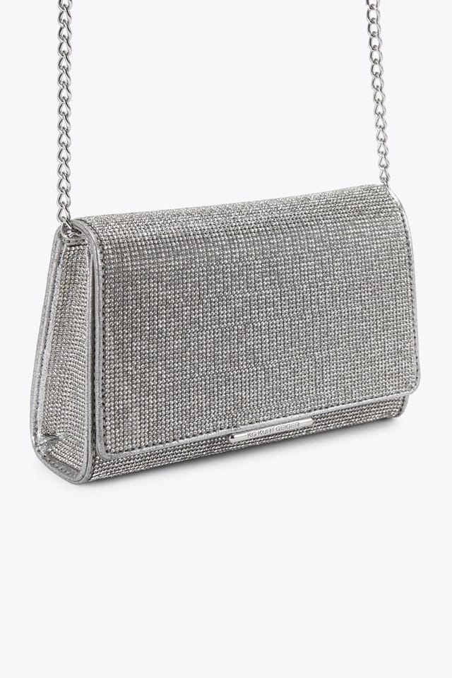 Miss KG Miss KG Women's 'Abra Gem Bag' in Silver - 2
