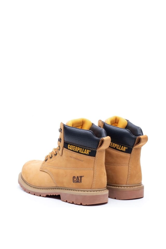 Caterpillar Caterpillar Men's Silva Lace up Occupational Work Boot in Light Tan - 2
