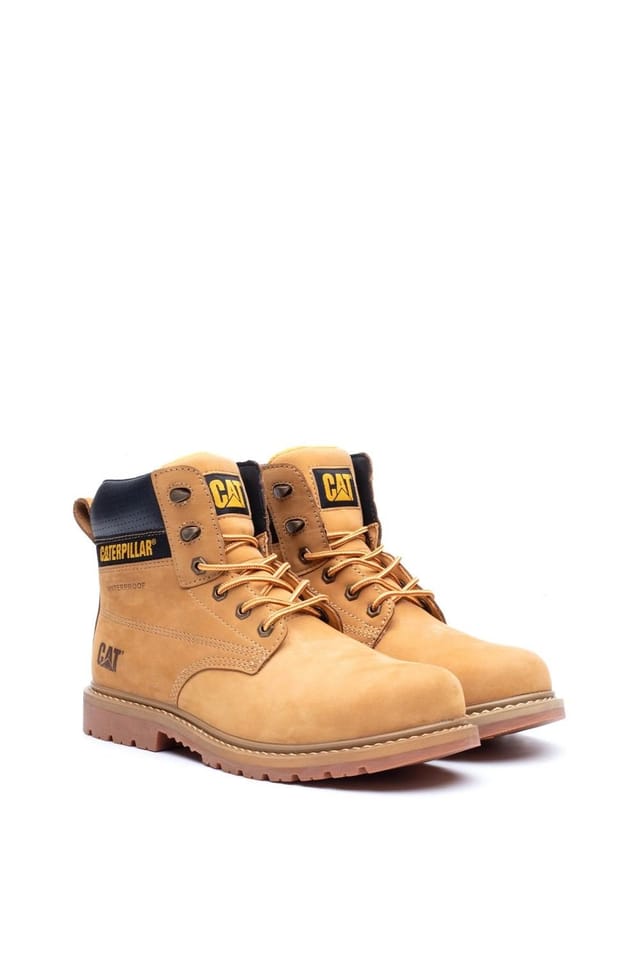 Caterpillar Caterpillar Men's Silva Lace up Occupational Work Boot in Light Tan - 3