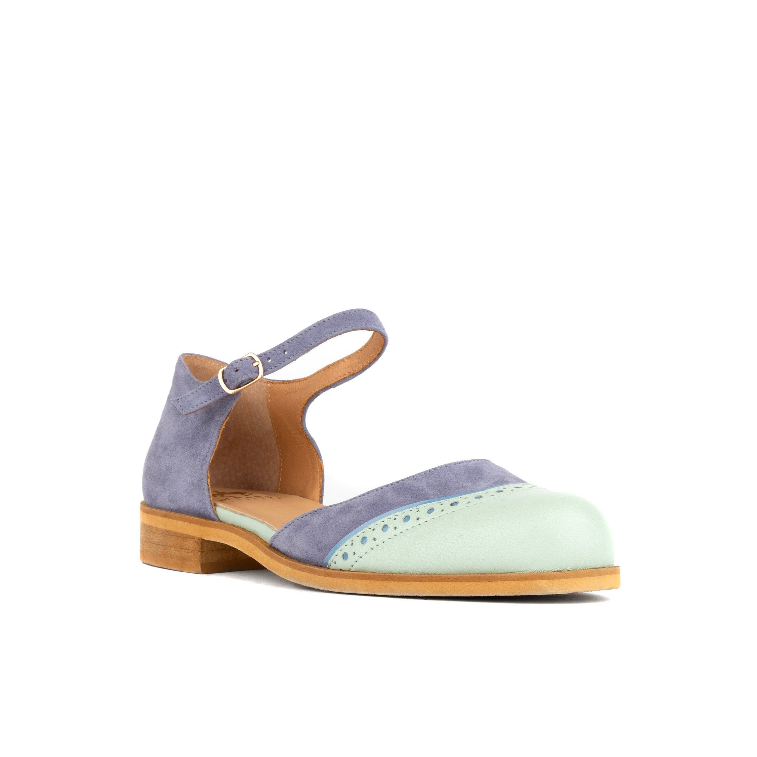 Embassy London Embassy London Women's Gigot - Blue & Mint - 2