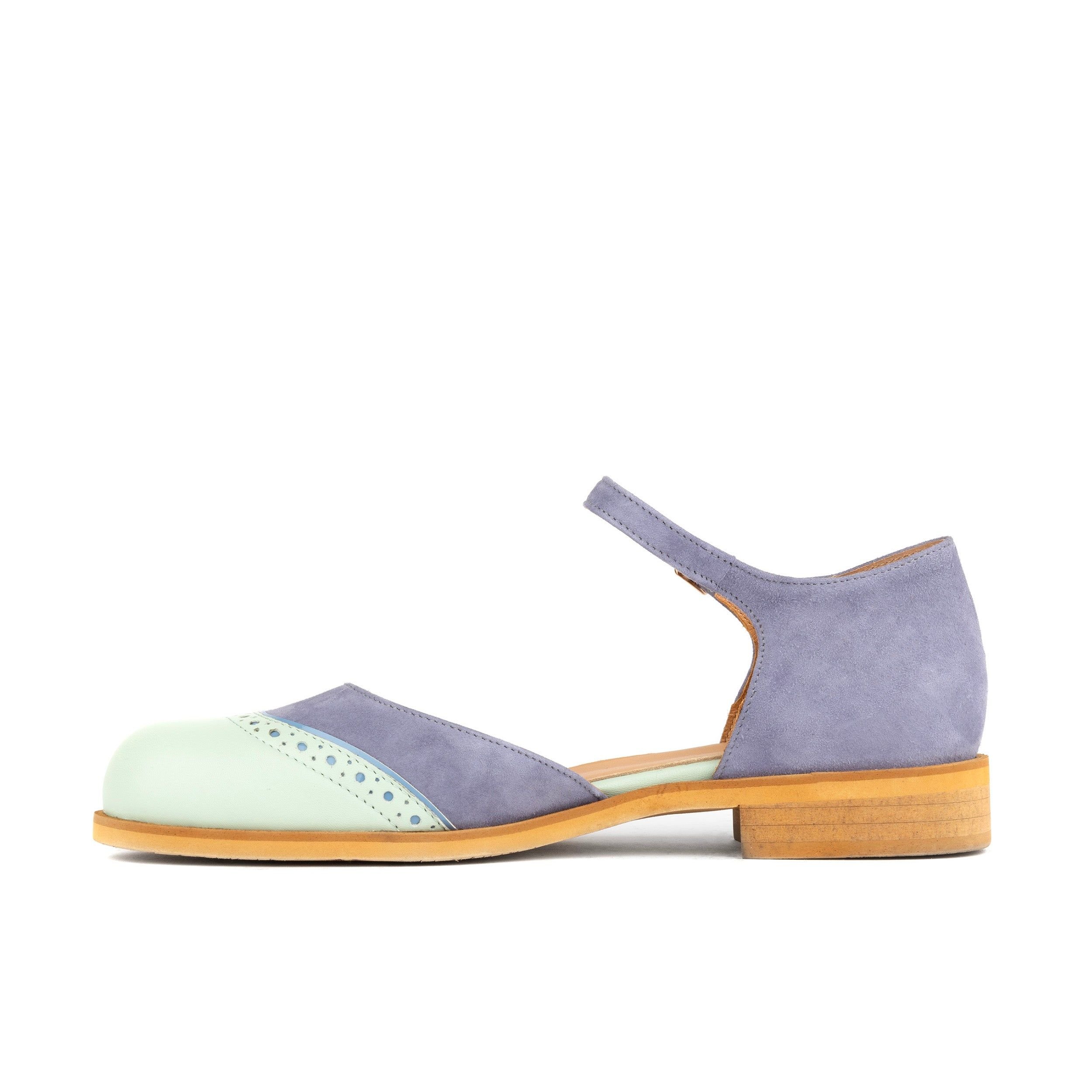 Embassy London Embassy London Women's Gigot - Blue & Mint - 3
