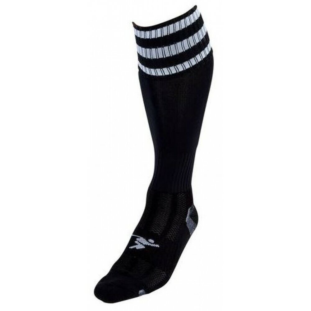 Precision Precision Men's 3 Stripe Pro Football Socks in Black - 1