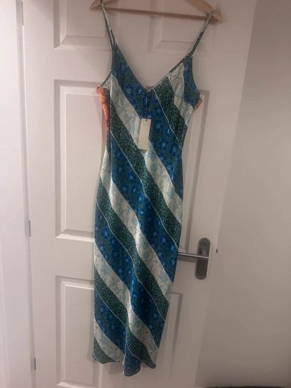Never Fully Dressed Multi Floral Midi Dress Size 12