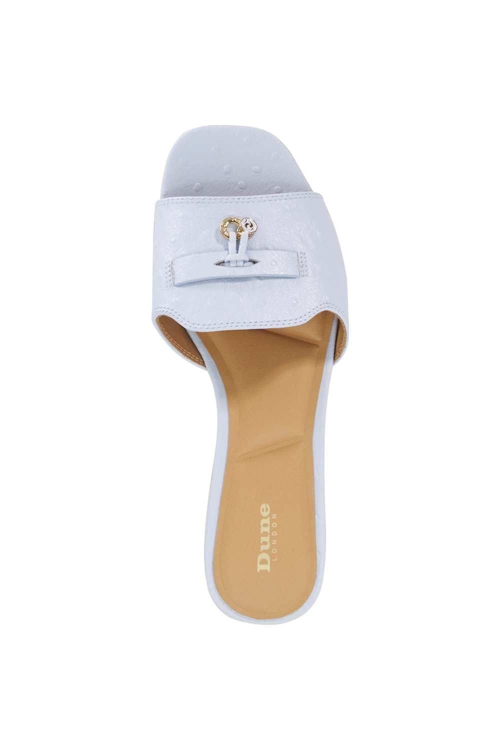 Dune London Dune London Women's 'Lindo' Leather Sandals in Blue - 4