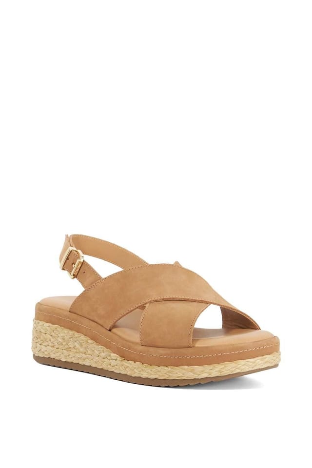 Dune London Dune London Women's 'Kiya' Wedges in Brown - 2