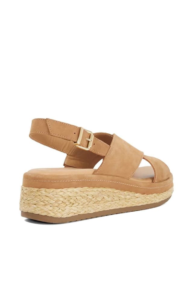 Dune London Dune London Women's 'Kiya' Wedges in Brown - 3