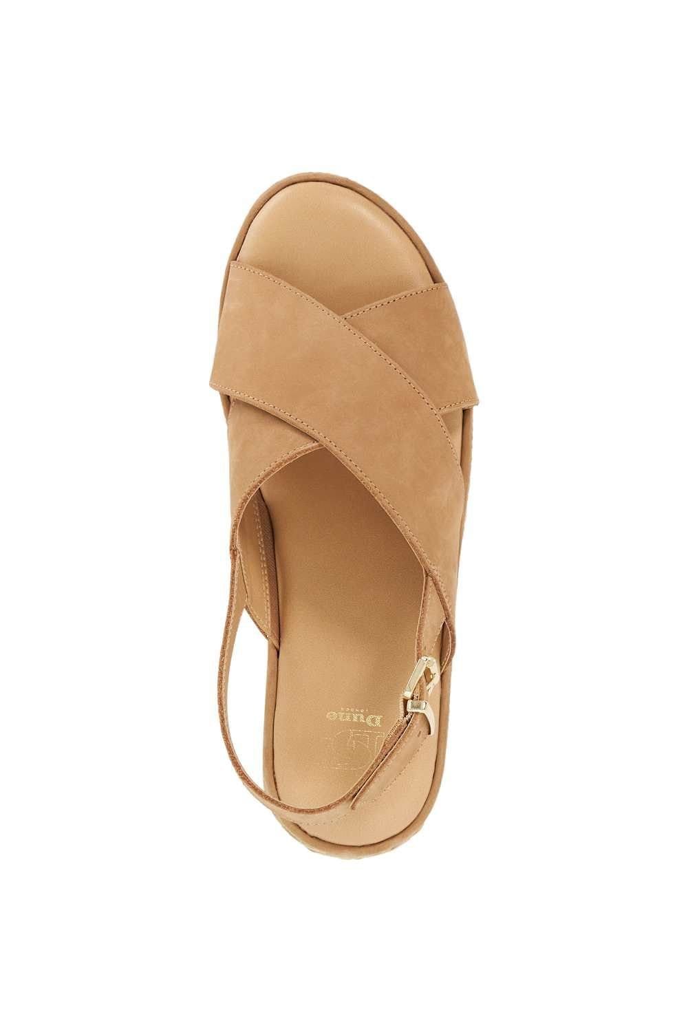 Dune London Dune London Women's 'Kiya' Wedges in Brown - 4