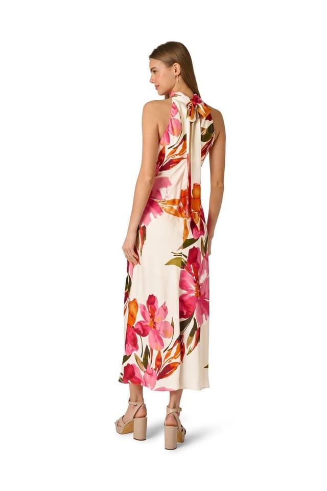 Adrianna by Adrianna Papell Adrianna by Adrianna Papell Women's Printed Satin Dress - 3