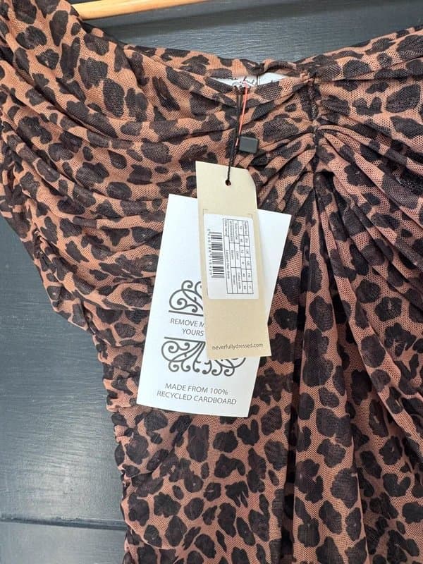 Never Fully Dressed NFD Leopard Dress