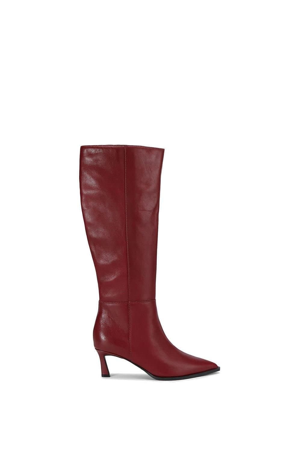 Steve Madden Steve Madden Women's 'Lucid Wine' Leather Boots in Wine