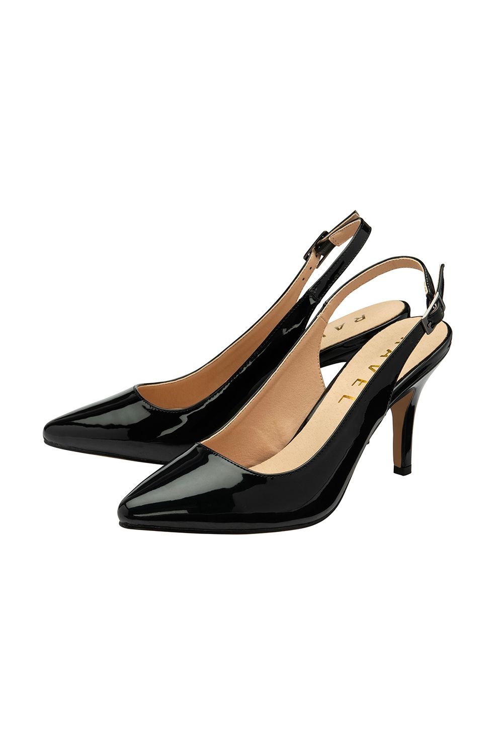 Ravel Ravel Women's 'Kavan' Patent Slingback Court Shoes in Black - 2