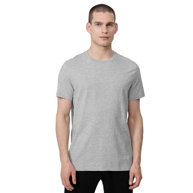 4F 4F Men's H4L22 T-Shirt in Grey - 3