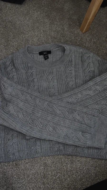 New Look grey sweater