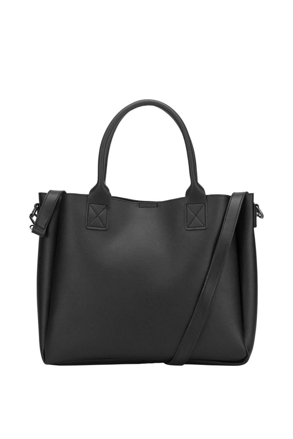 Claudia Canova Claudia Canova Women's Megan Xl Front Pocketed Tote Bag in Black - 4