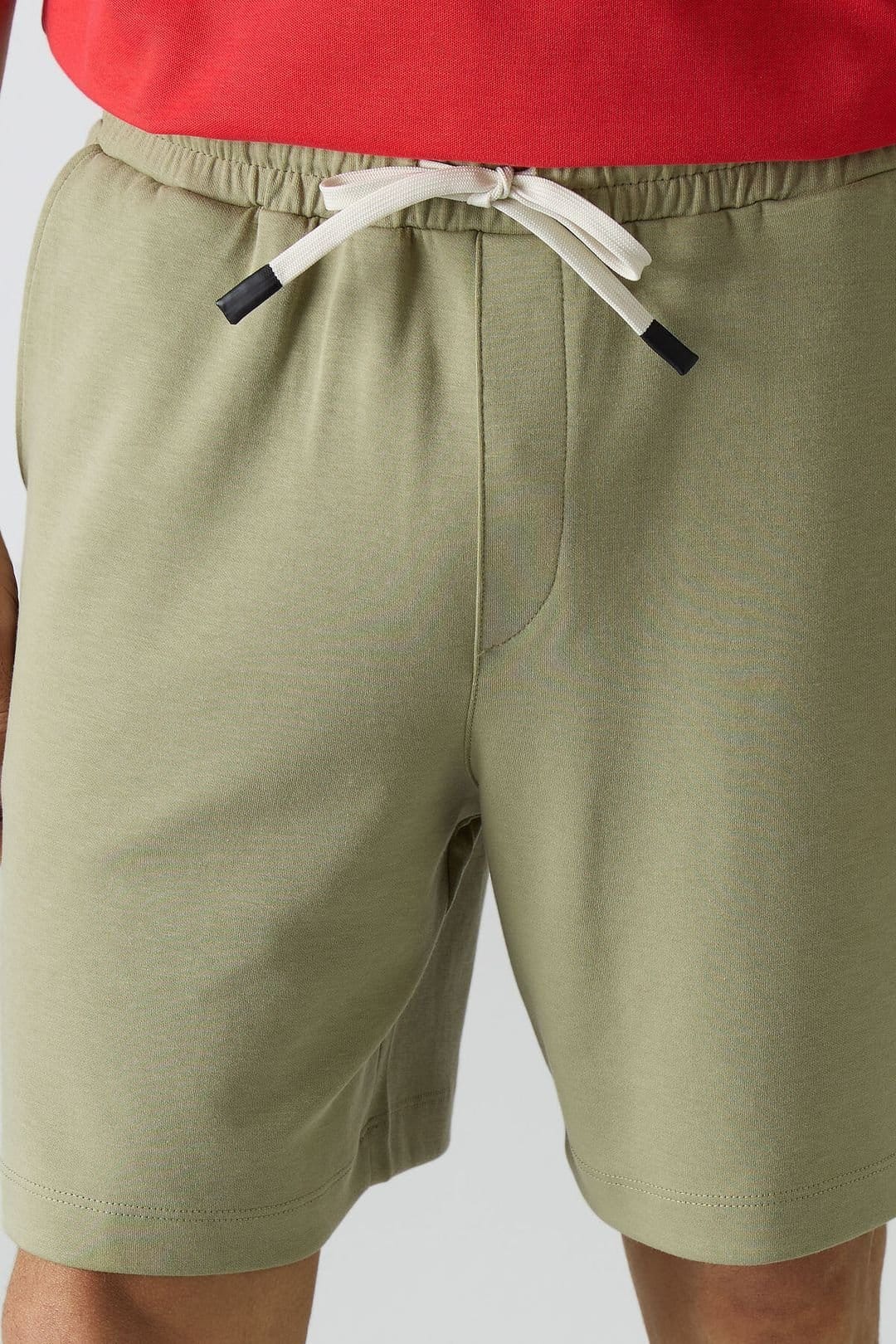 Tommy Life Tommy Life Men's Cotton-polyester Sweat Shorts in Khaki - 4