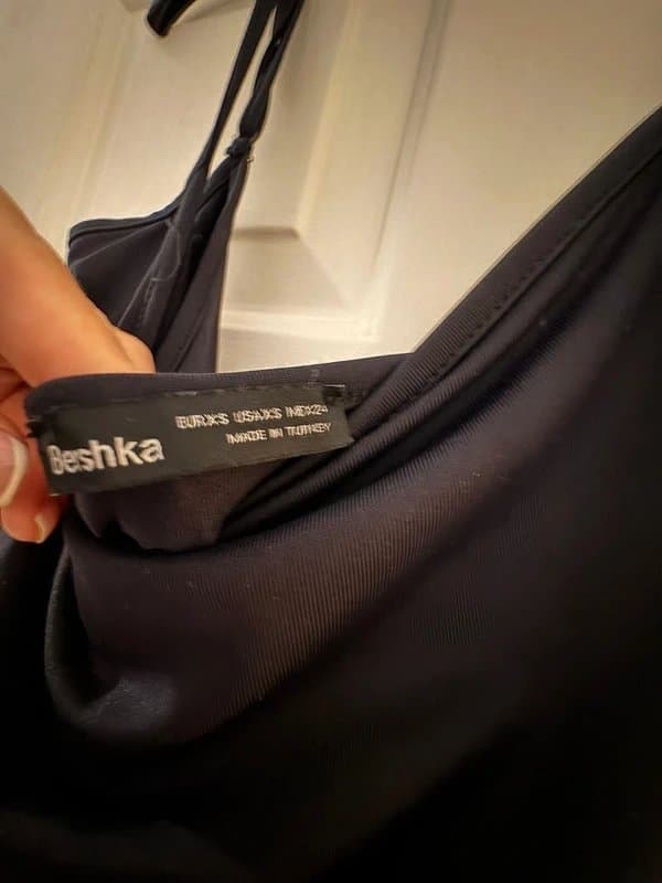 Bershka Bershka Long silk Dress