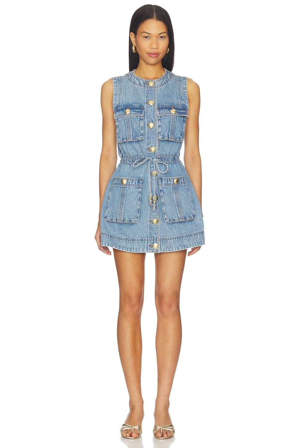 revolve Goldie Denim Mini Dress