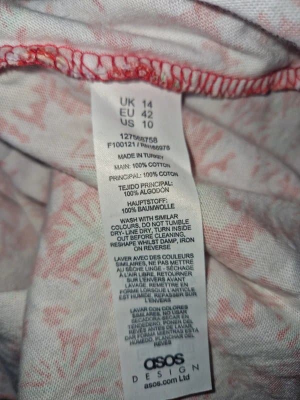 ASOS Design Asos Design cotton dress size 14