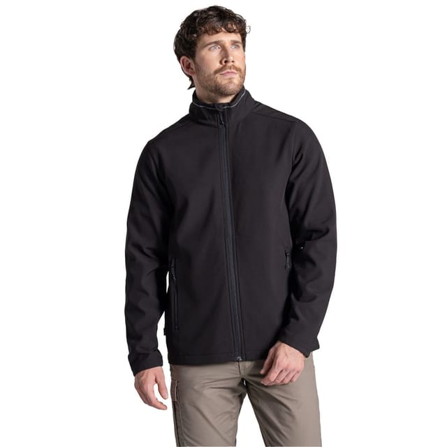 Craghoppers Craghoppers Men's Basecamp ll Soft Shell Jacket in Black - 3