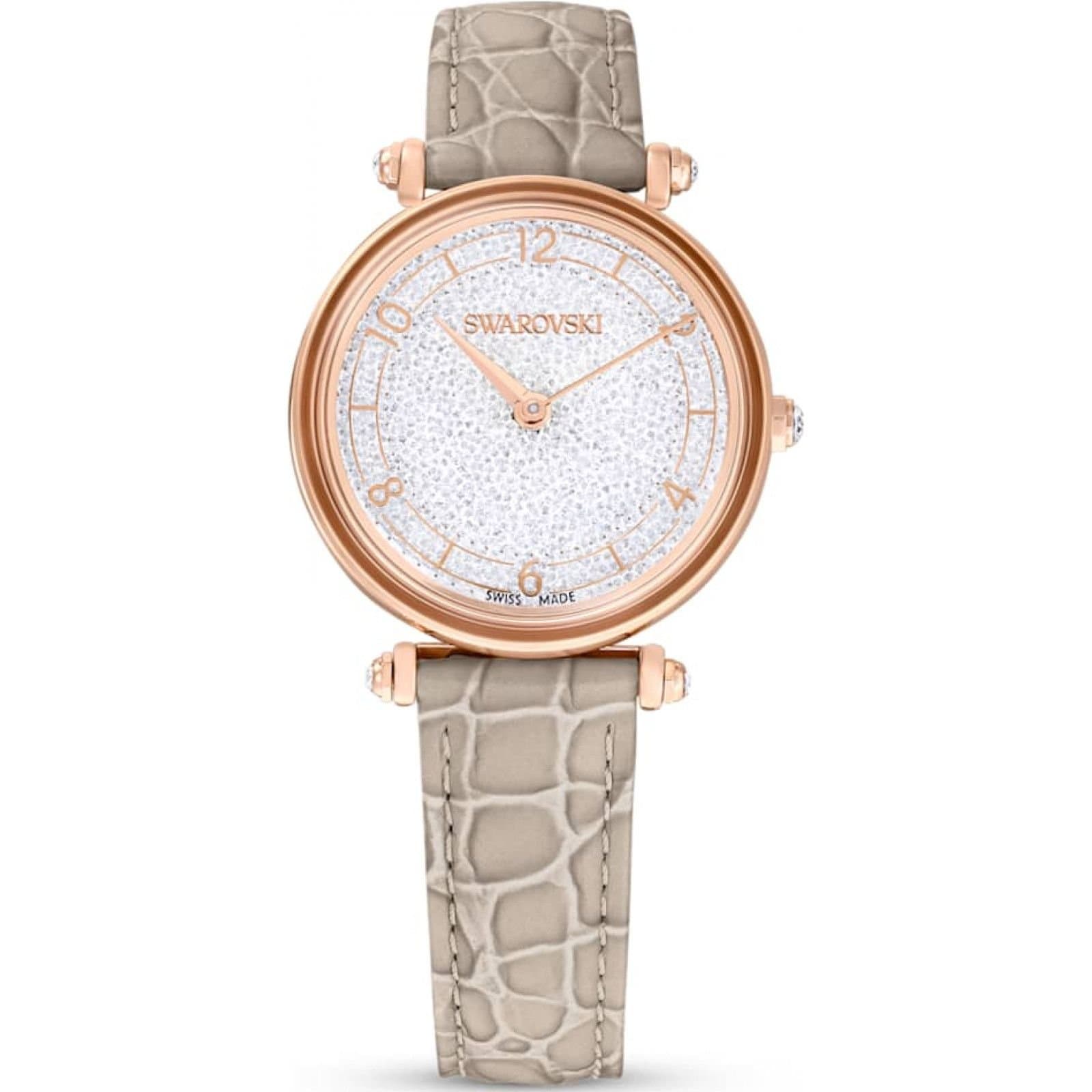 Swarovski Swarovski Women's 5656899 Crystalline 35mm Quartz Watch in Grey