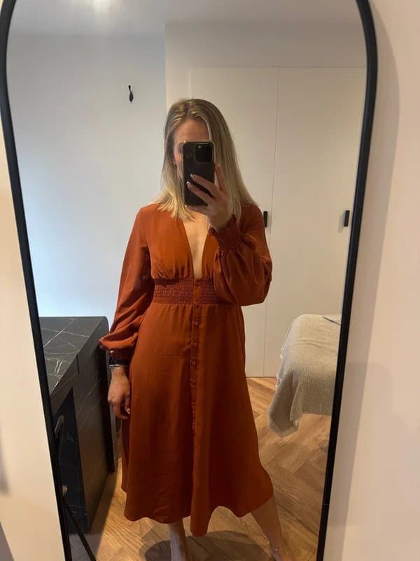 ASOS ASOS chiffon midi dress