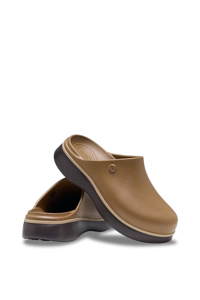 Crocs Crocs Women's Dylan Notched Clog in Brown - 3