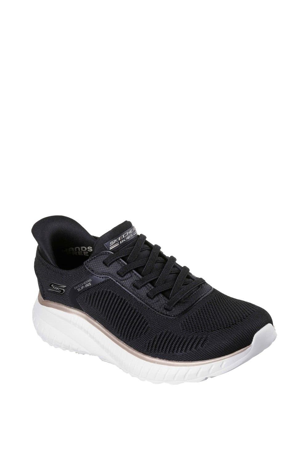 Skechers Skechers Women's BOBS Sport Squad Chaos Shoe in Black