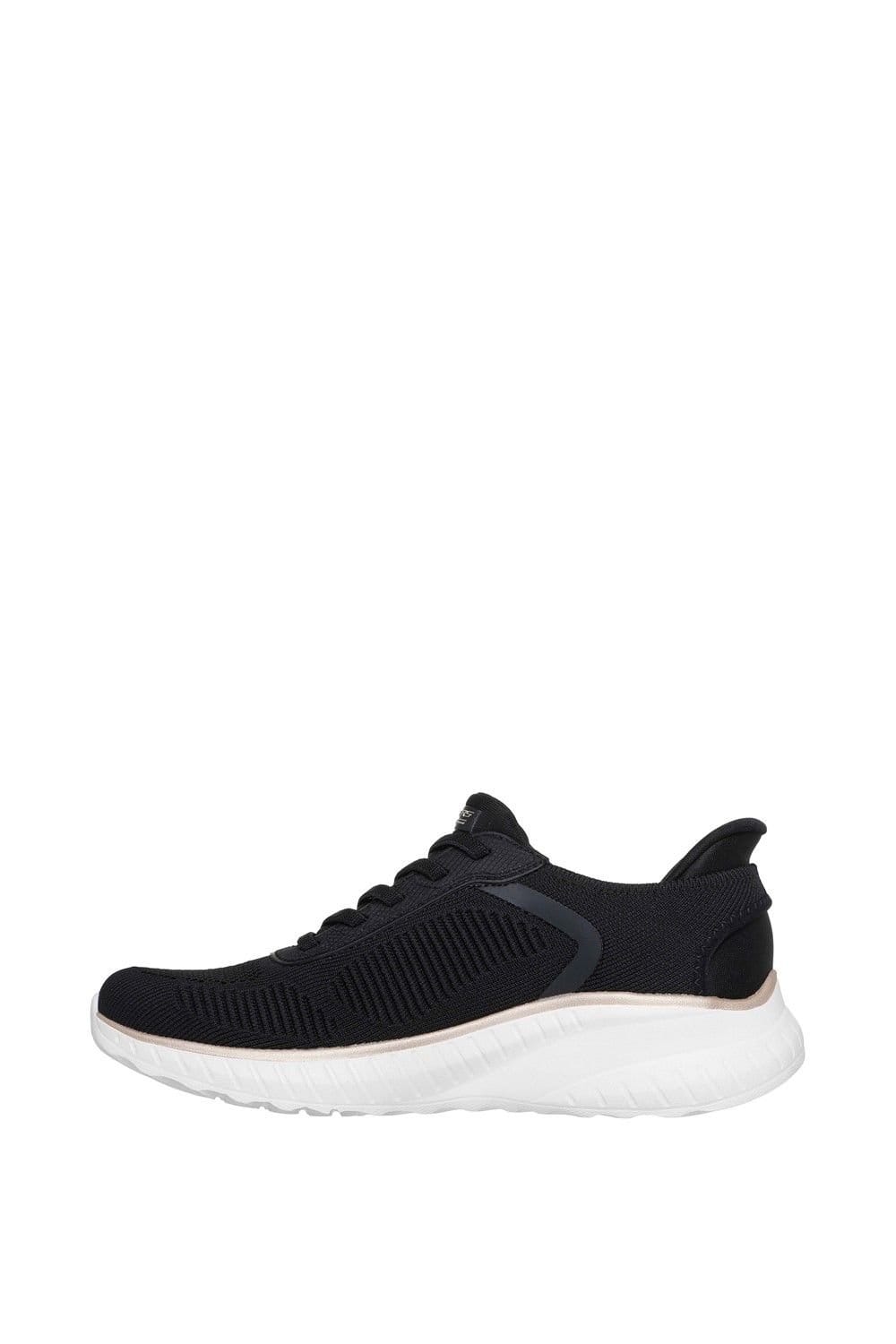 Skechers Skechers Women's BOBS Sport Squad Chaos Shoe in Black - 4