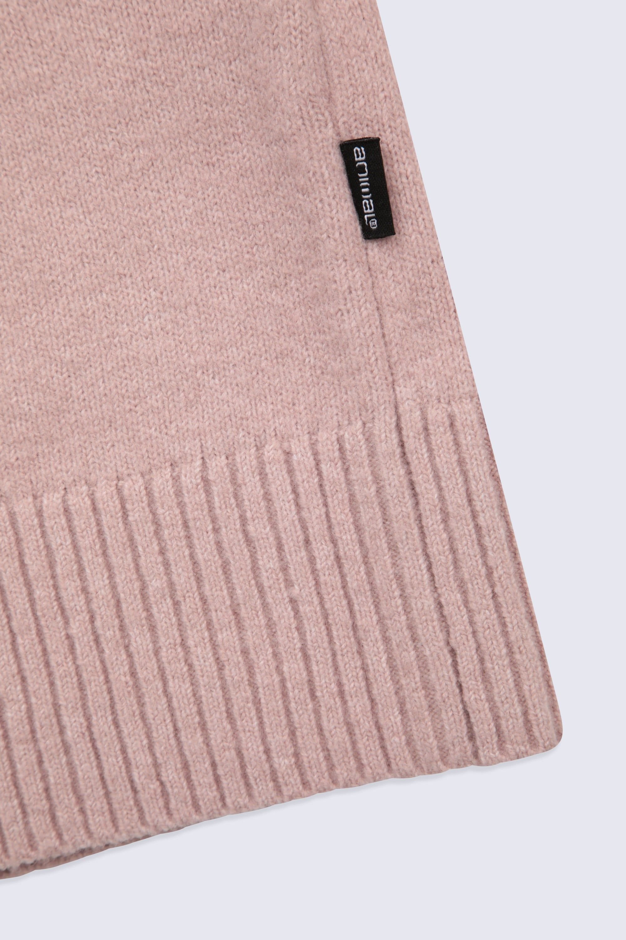 Animal Animal Women's Soft Lightweight Casual Top Warm Comfortable Fluffy Pullover Jumper in Pink - 4