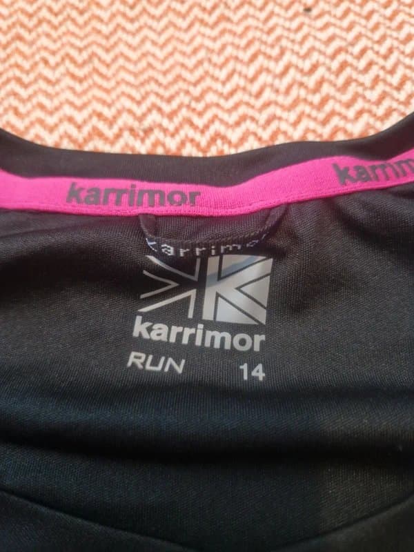 Karrimor Size 14 karrimor run activewear top
