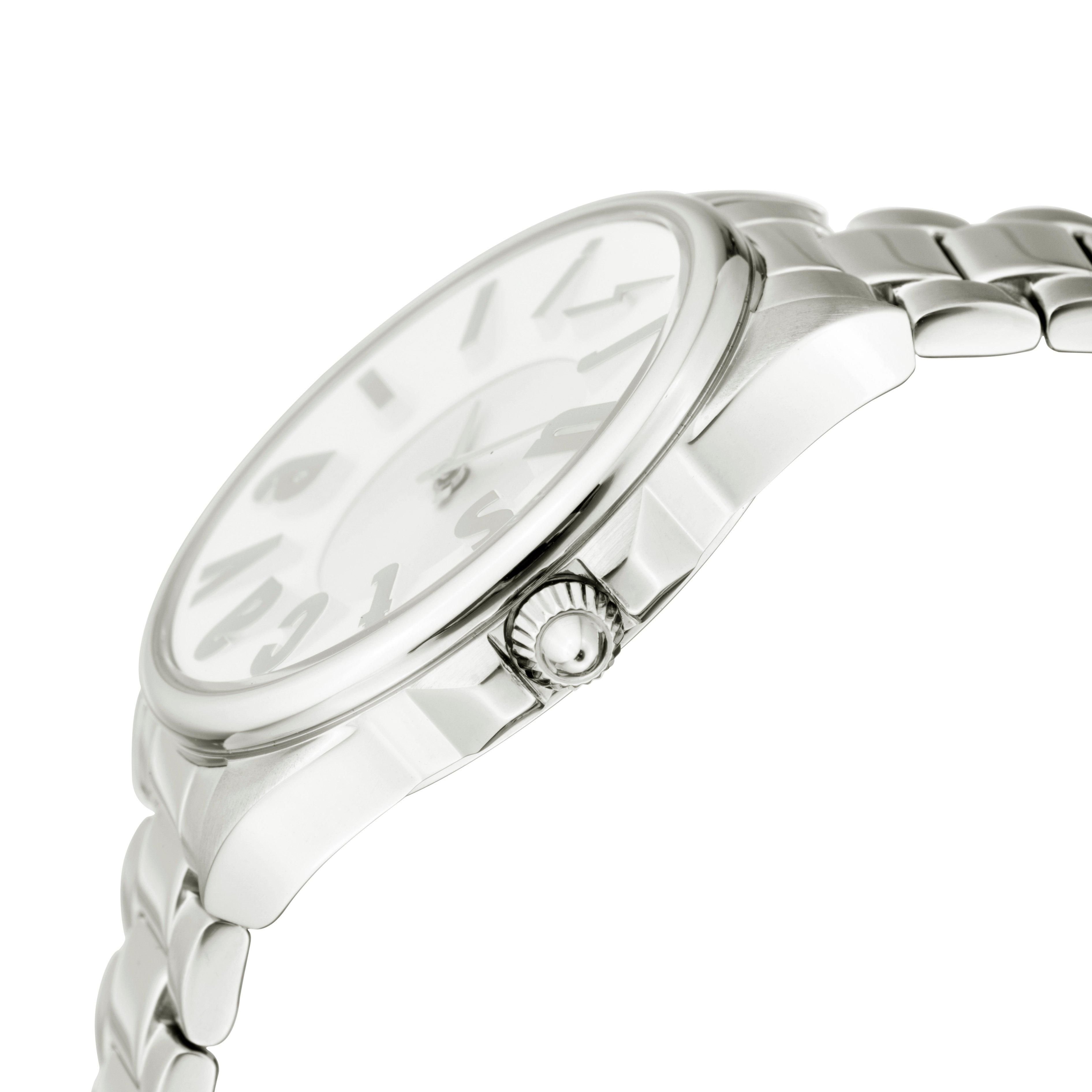 Just Cavalli Just Cavalli Women's Logo Silver Dial Stainless Steel Watch - 3