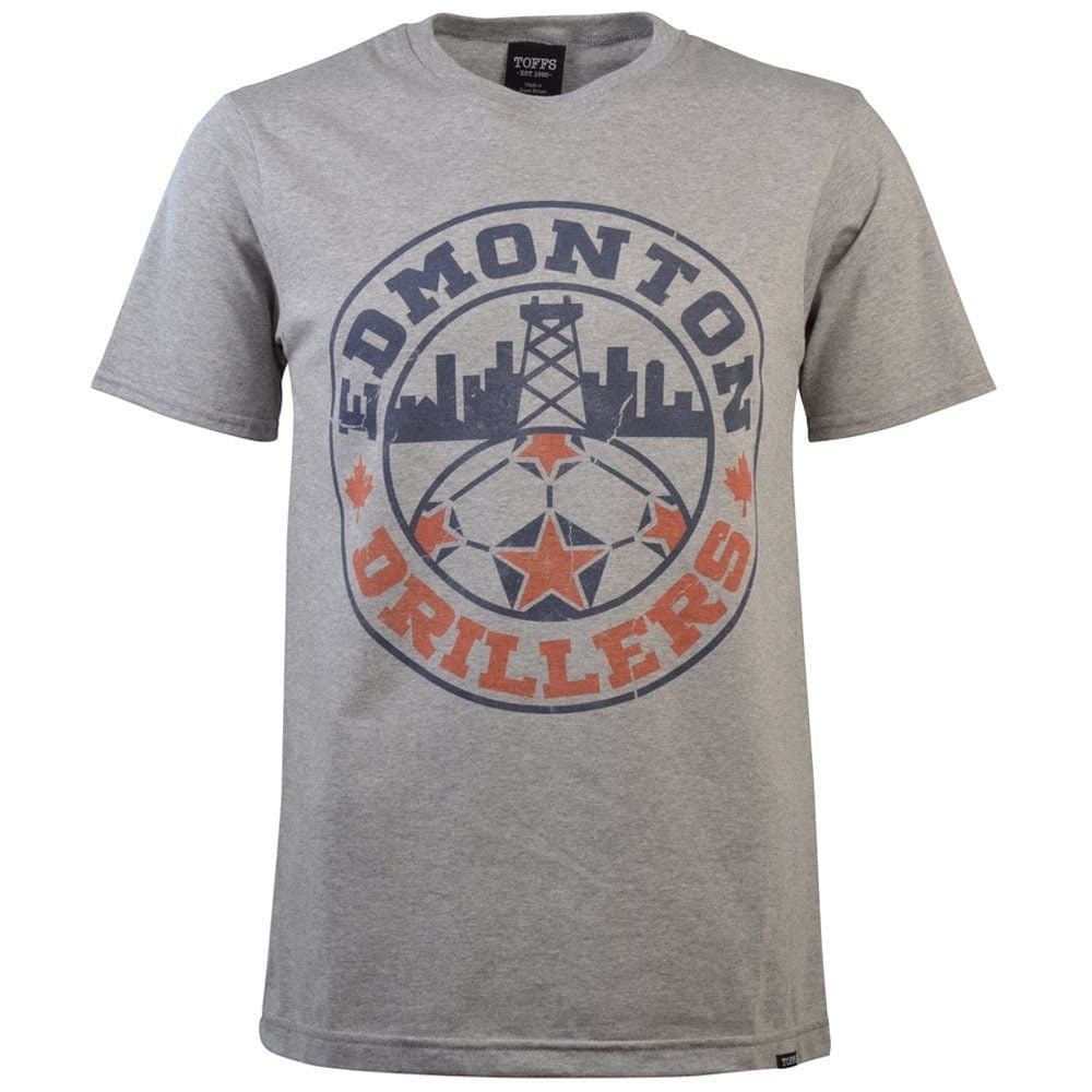 Miami FC Miami FC Men's Mens Edmonton Drillers Grey T-Shirt