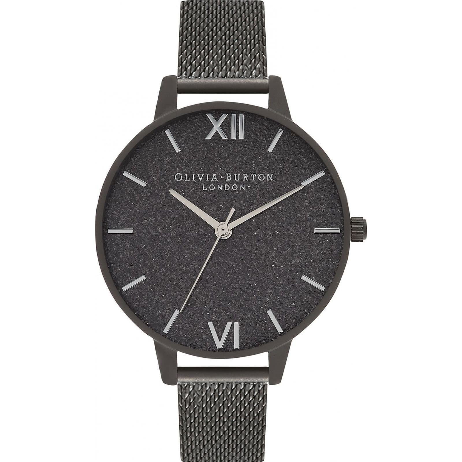Olivia Burton Olivia Burton Women's OB16GD49 34mm Quartz Watch in Black