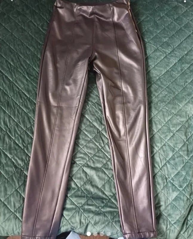 New Look Leather look leggings