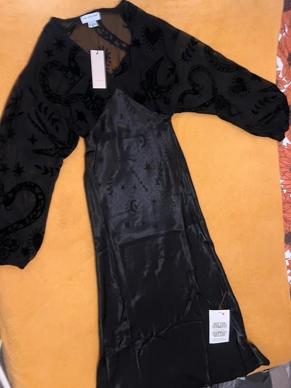 Never Fully Dressed Never fully dressed black swallow romance Emma dress
