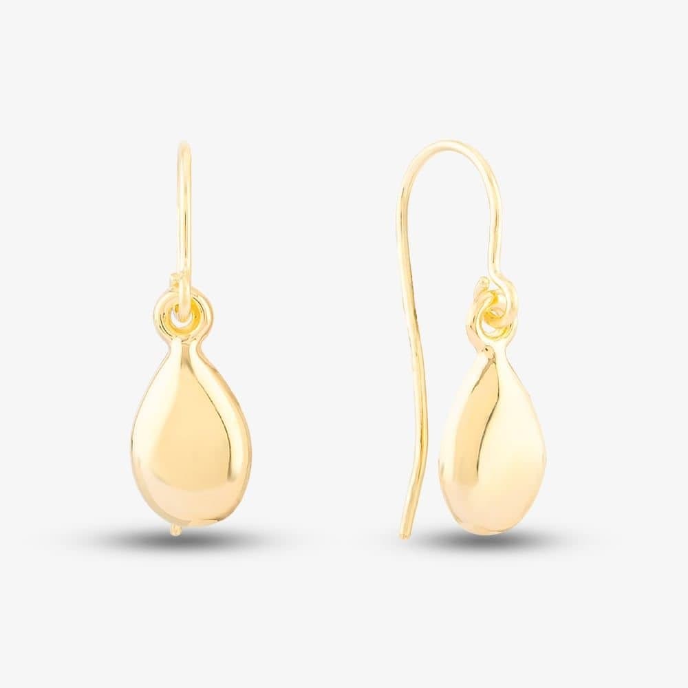 T.H.Baker T.H.Baker Gold Teardrop Dropper Earrings