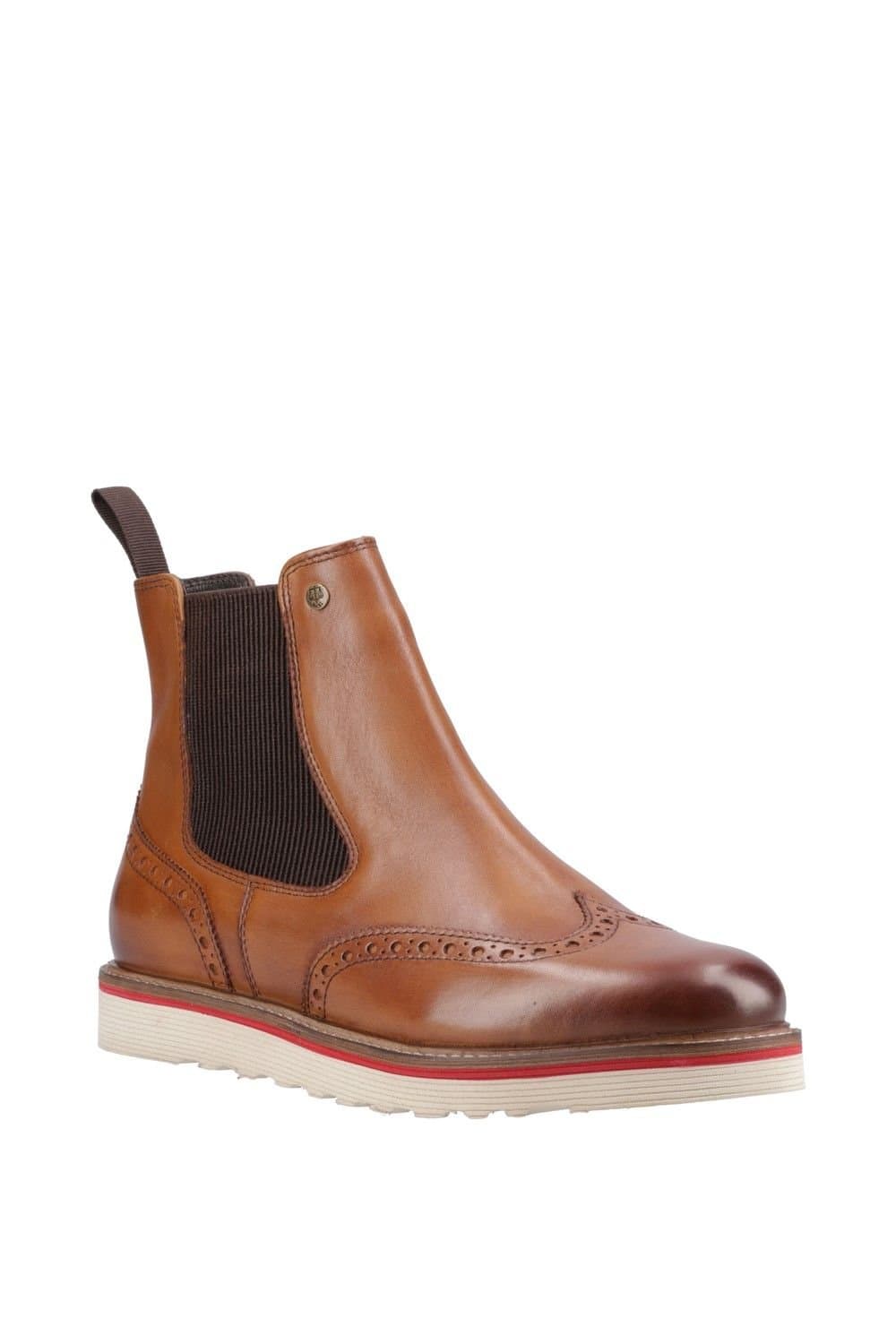 Hunter Hunter Men's Orkney Brogue Dealer Boot in Tan