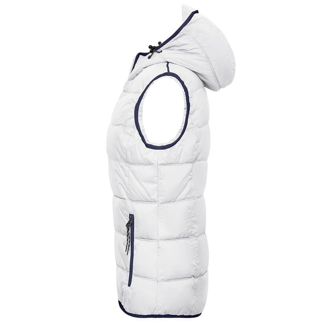 James and Nicholson James and Nicholson Women's Maritime Gilet in Off-White - 3