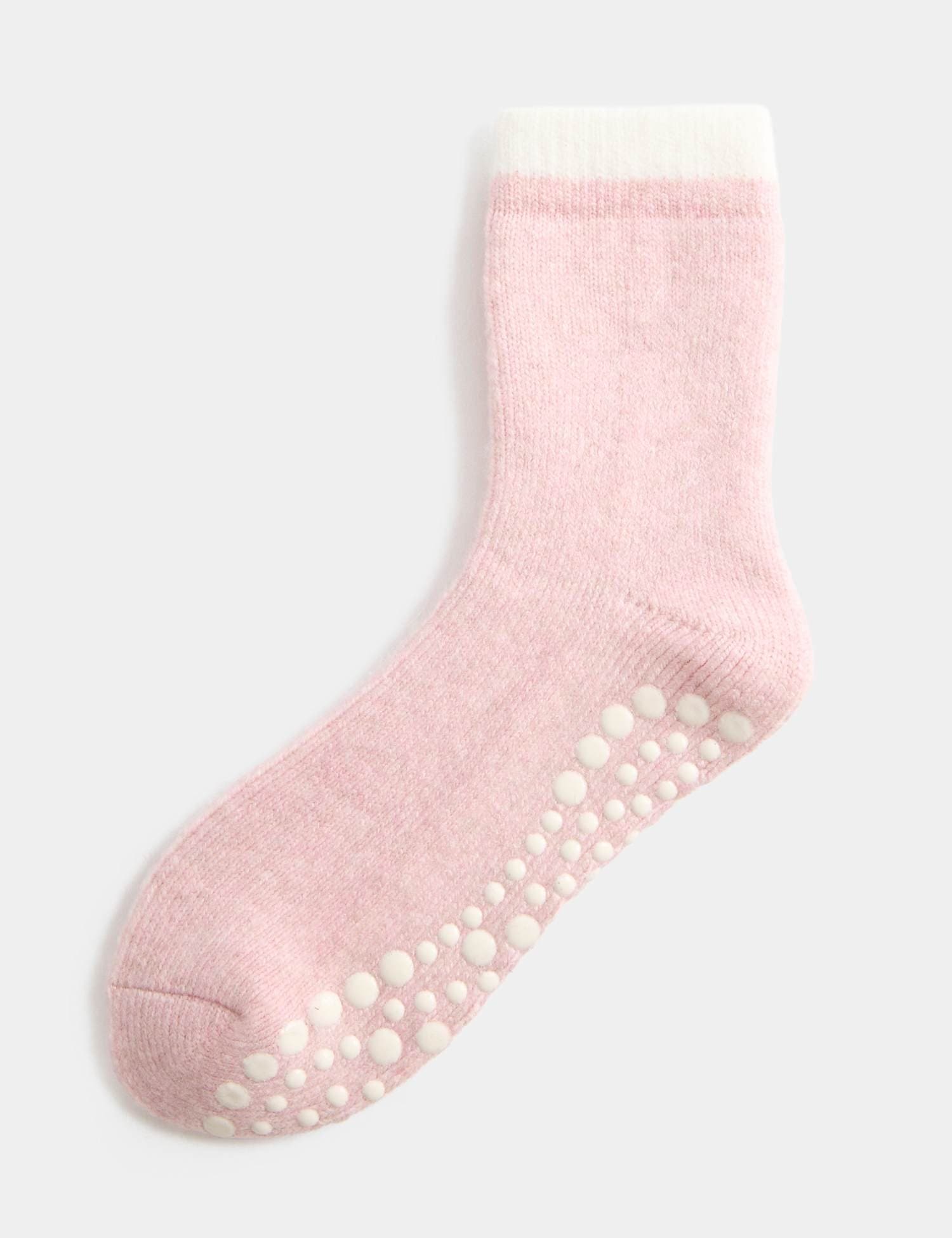 Marks & Spencer M&S Slipper Socks Pink Mix