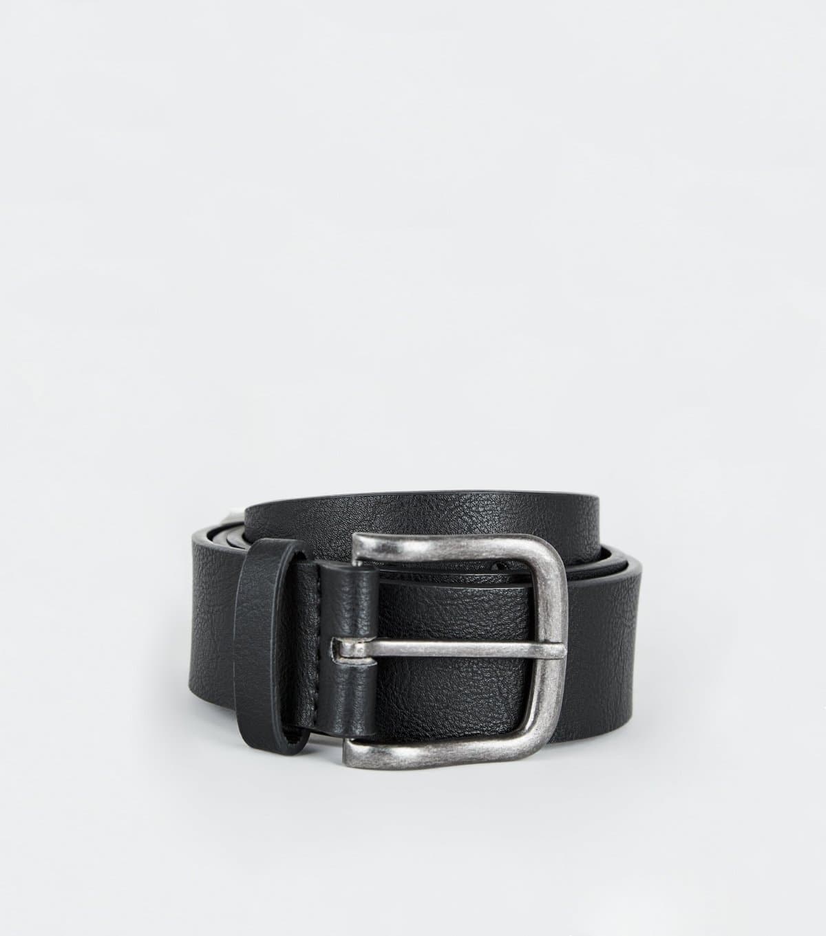 New Look New Look Black Leather-Look Belt