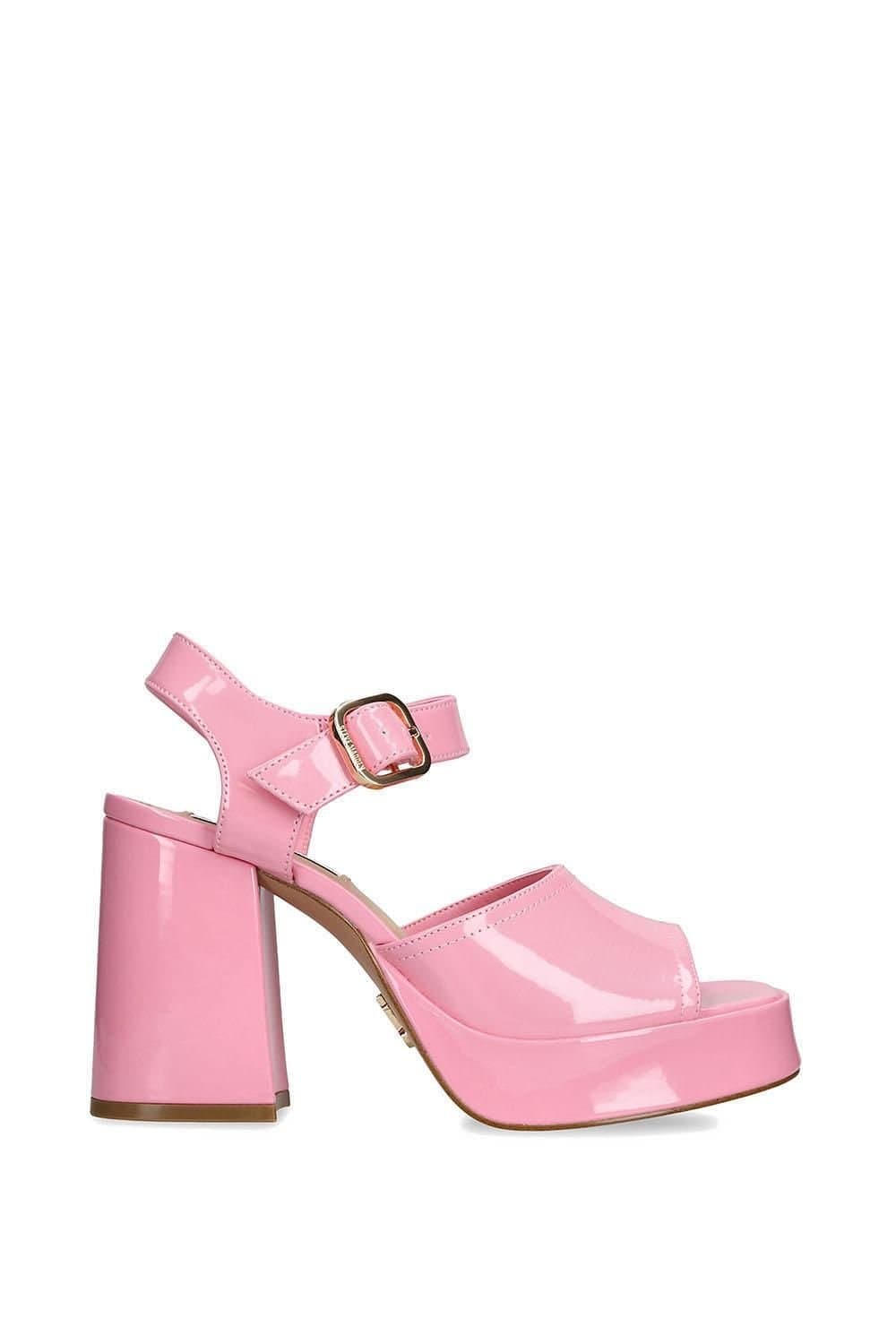 Steve Madden Steve Madden Pink 'Soho' Platform Sandals