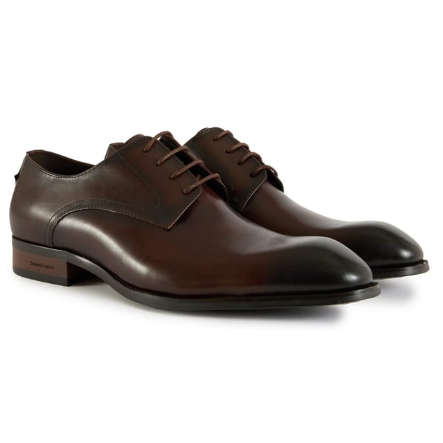 Simon Carter SIMON CARTER Men's Agadir Derby Shoes in Brown - 2