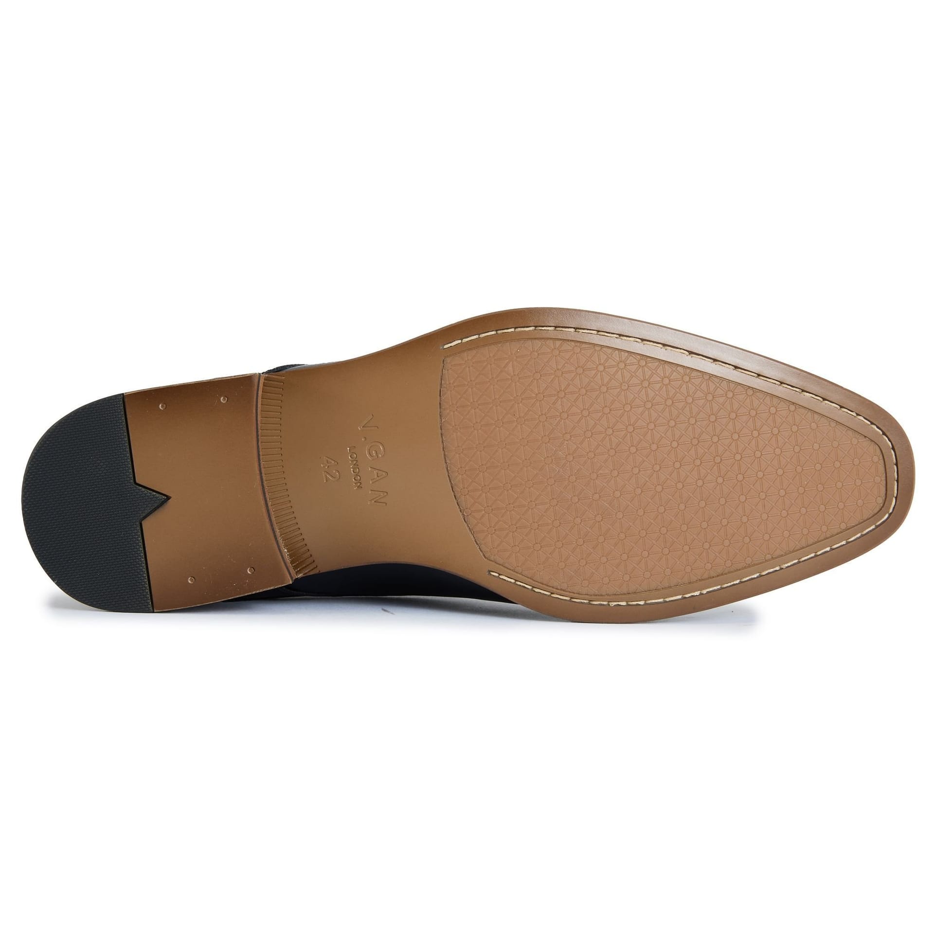V.GAN V.GAN Men's Americano Derby Shoes in Black - 4