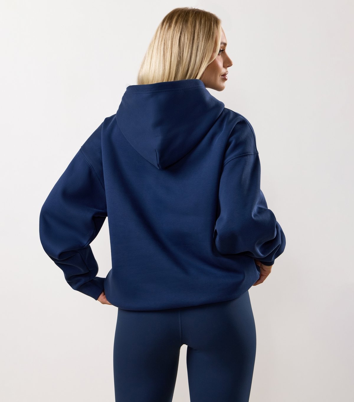 Gym King Women's Blue 365 Relaxed Fit Hoodie Gym King New Look - 3