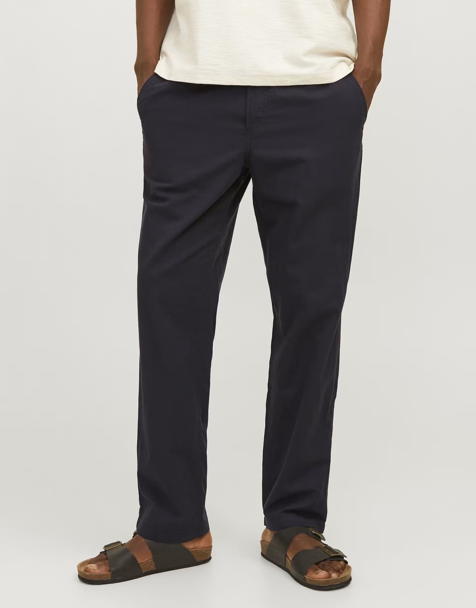 ASOS Jack & Jones Chino pants in black 1