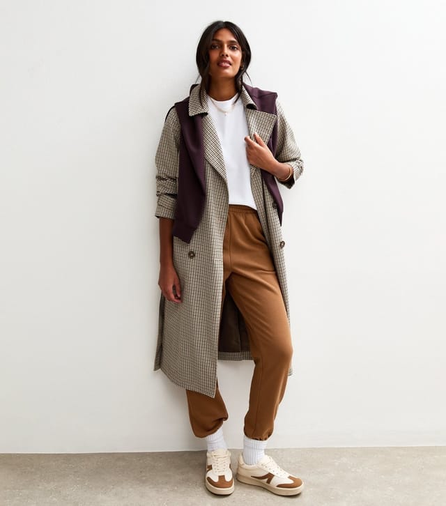 New Look Women's Brown Cuffed Ankle Joggers New Look - 3