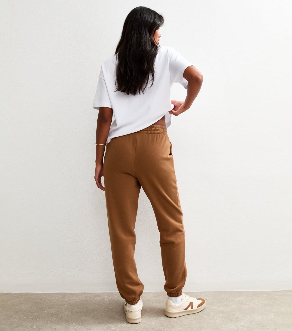 New Look Women's Brown Cuffed Ankle Joggers New Look - 4