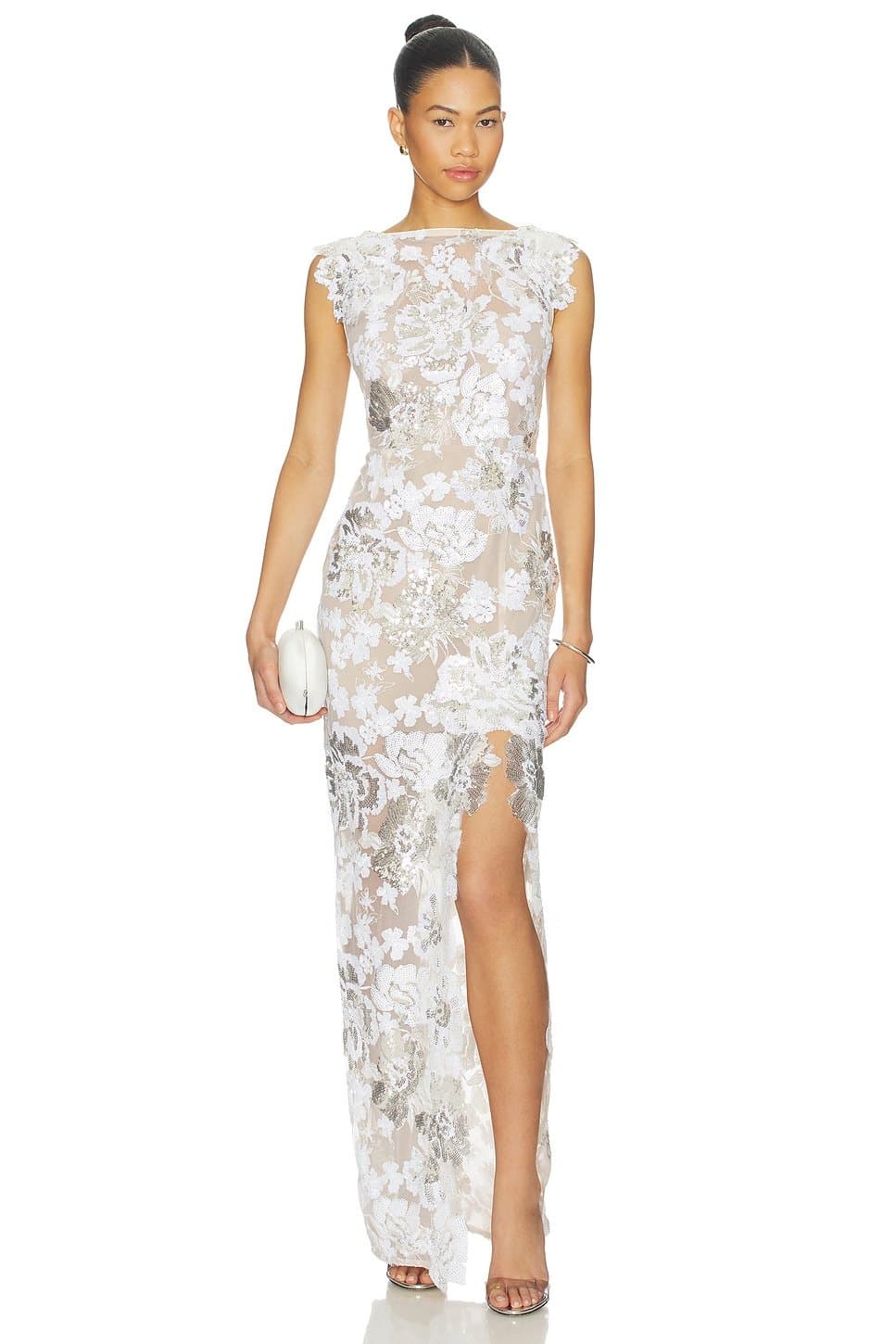 revolve Como Ellie Cap Sleeve Maxi