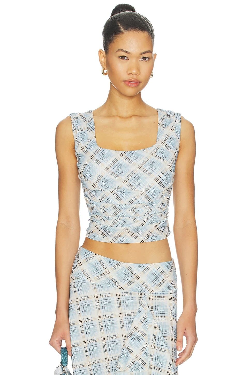 revolve Novalyn Plaid Top