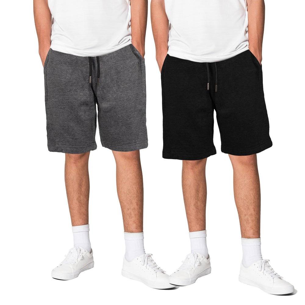 Keanu Keanu Men's Regular Shorts Pack of 2 L in Grey - 2